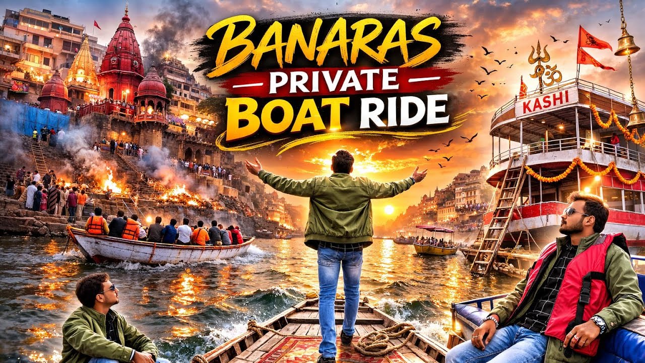 Varanasi Boat Ride | Kashi | Banaras | Private #Varanasi#Kashi#Banaras#BoatRide#GangaDarshan