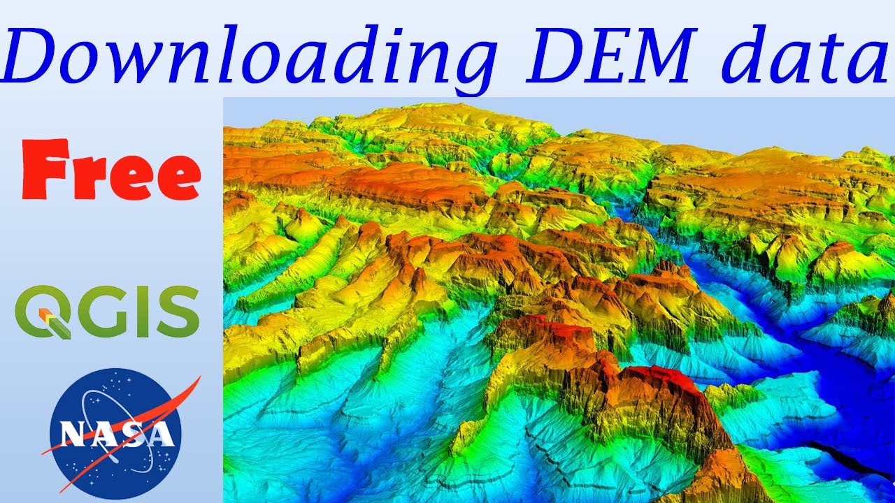 Downloading DEM Data from QGIS
