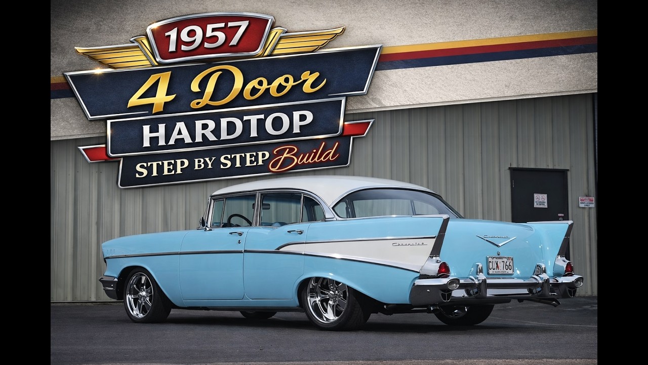 Пошаговая сборка: ProTouring 1957 года, 4-дверный хардтоп на шасси Art Morrison с двигателем LS м...
