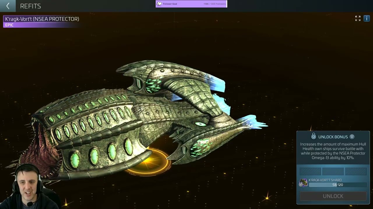 Highlight: Star Trek Fleet Command -  Using the Omega-13 ability of the NSEA Protector