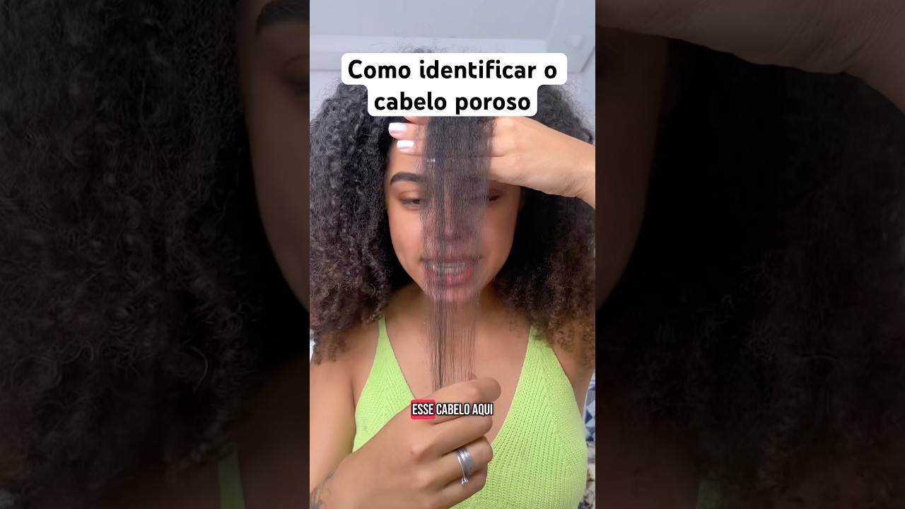 Cabelo crespo n&atilde;o &eacute; cabelo poroso #cabelocacheado #cabelocrespo #crespos #cachos