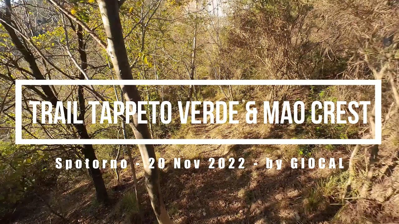 Spotorno eMTBing - Trail Tappeto Verde & Mao Crest (amazing sea views!)