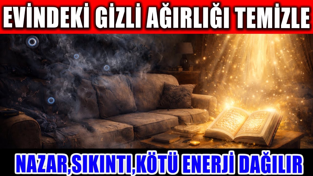 Evindeki Gizli Ağırlığı Temizle! Nazar, Sıkıntı Ve Kötü Enerji Dağılsın...