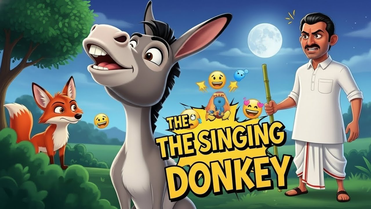 The Donkey & Jackal Story 🐴🦊 | Kids Moral Story | #BedtimeStory