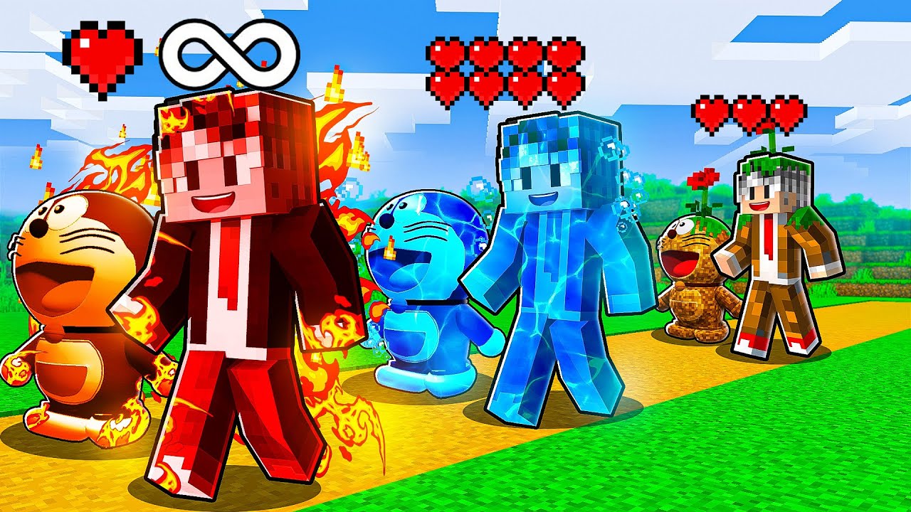 GÜROL VS TOMBİŞ ELEMENT YARIŞI - Minecraft
