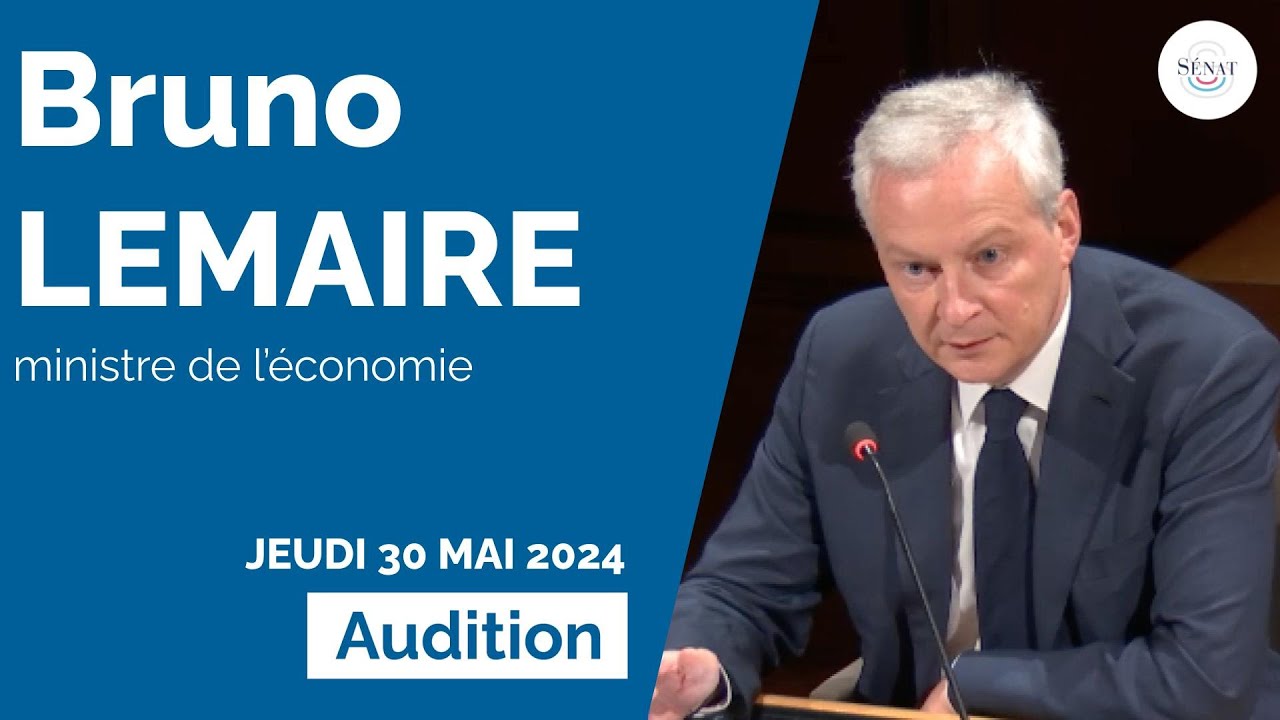 Dégradation des finances publiques : audition de Bruno Le Maire