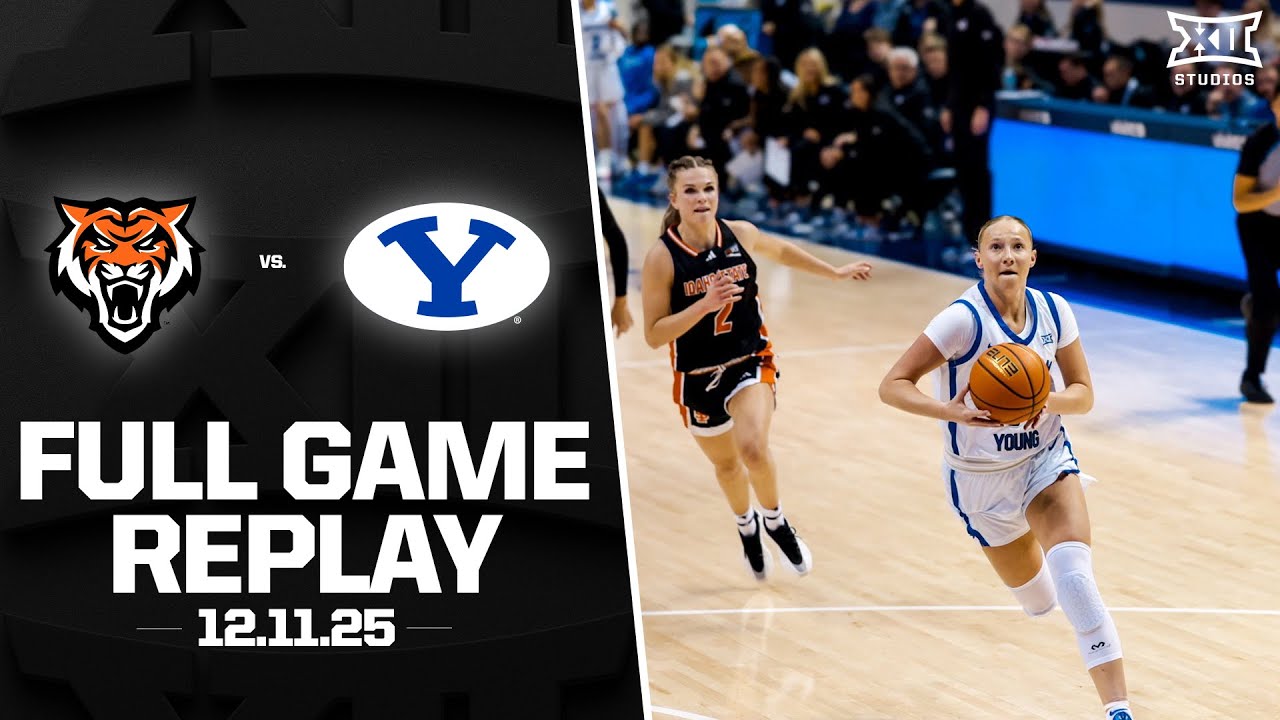 Idaho State vs. BYU Full Game Replay (12.11.25) | 2025-26 Big 12 Women's Basketball