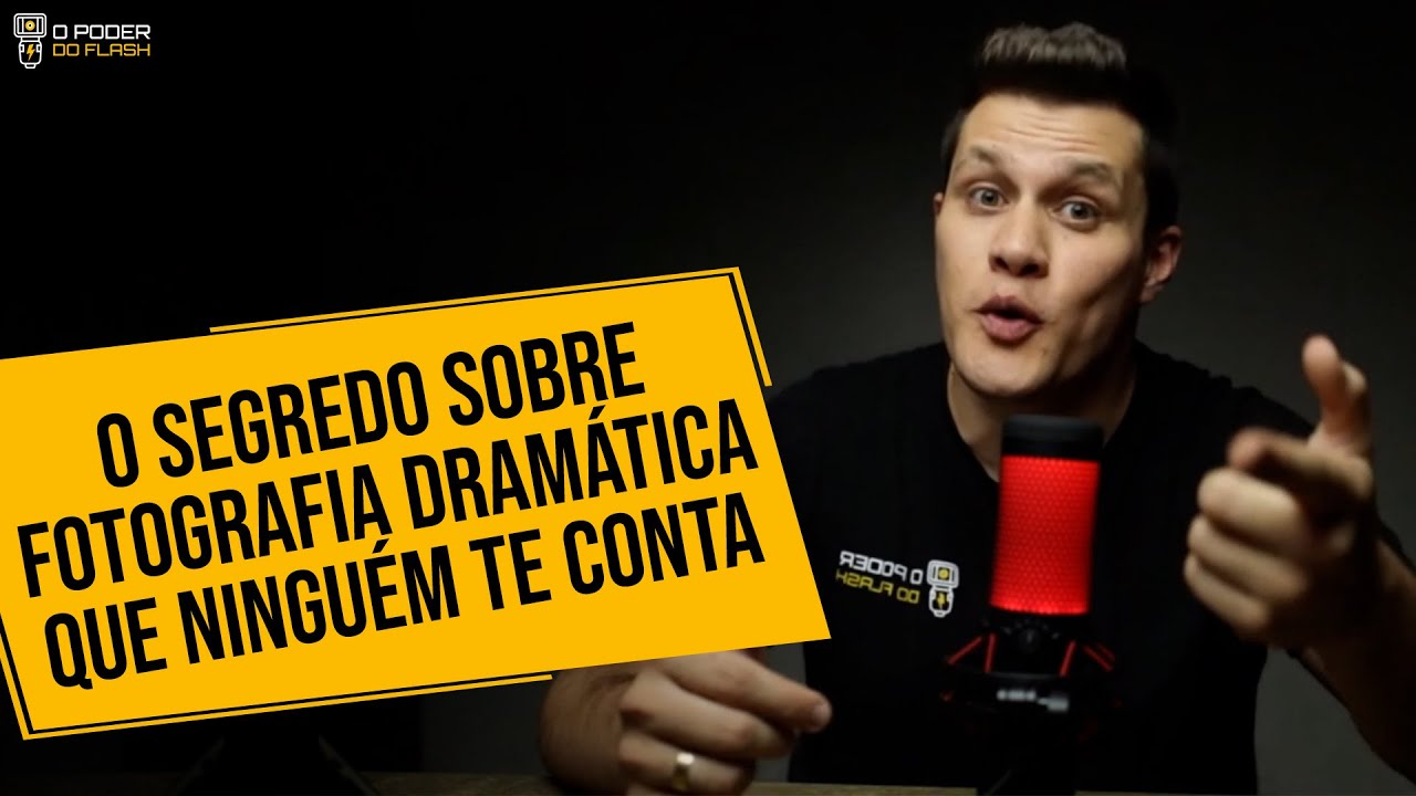 O segredo sobre fotografia dram&aacute;tica que ningu&eacute;m te conta! | Fotografia com flash | O Poder do Flash