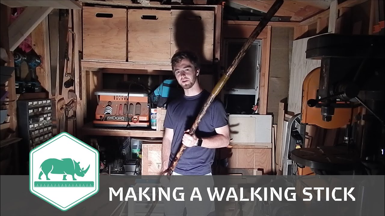 Making A Simple Walking Stick