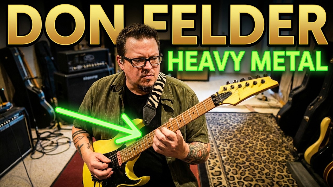 Don Felder - Heavy Metal(Takin A Ride) - Guitar Lesson by Mike Gross - How to play - Tutorial