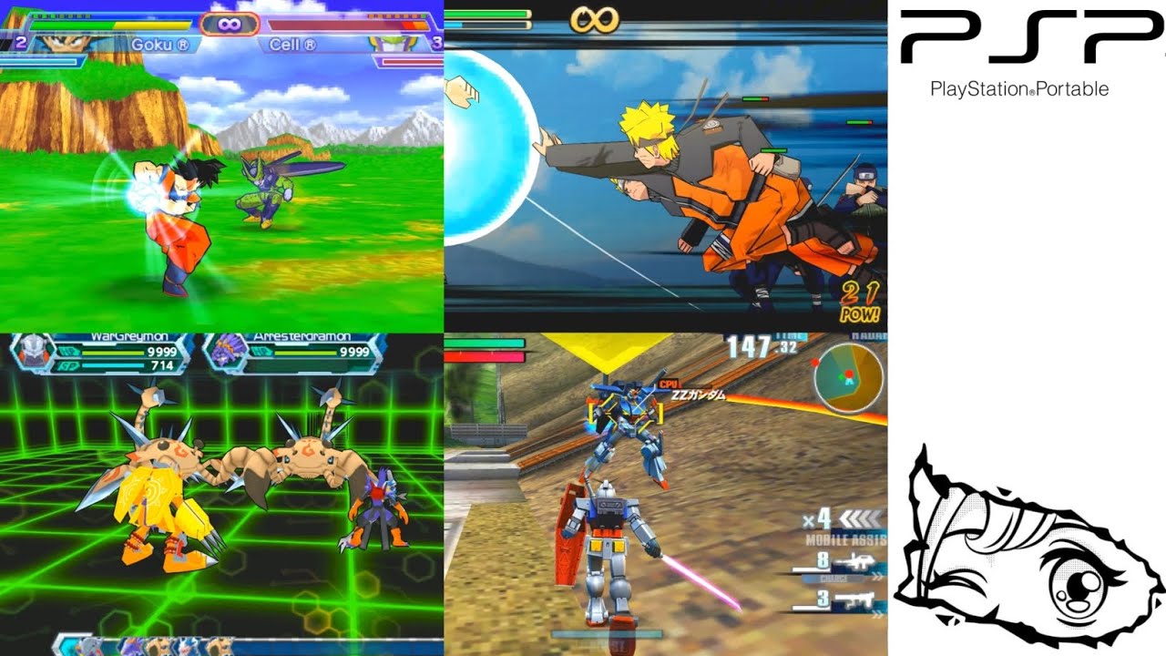Top 30 Best Anime Based Games for PSP [Must Play]