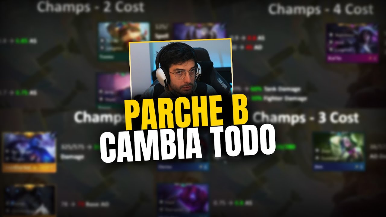 PRIMER PARCHE B, CAMBIA TODO