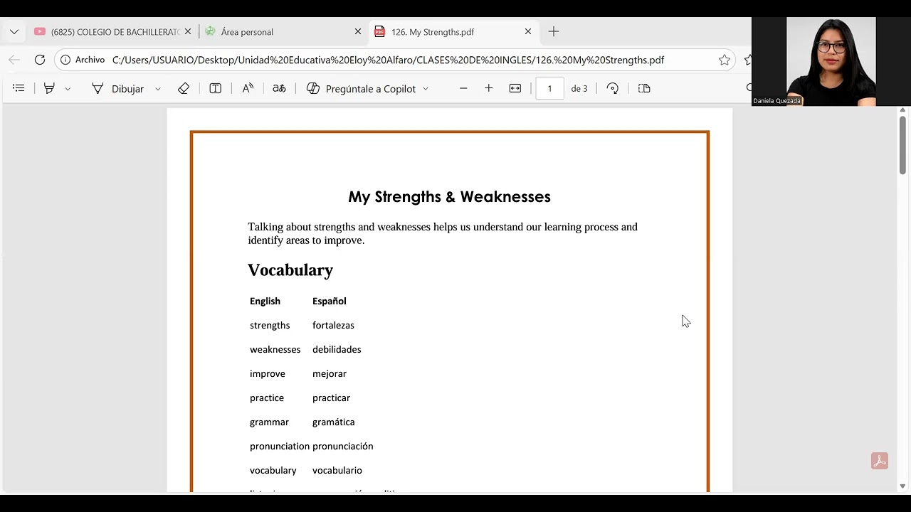 2BGU - INGLÉS 18 DE FEBRERO