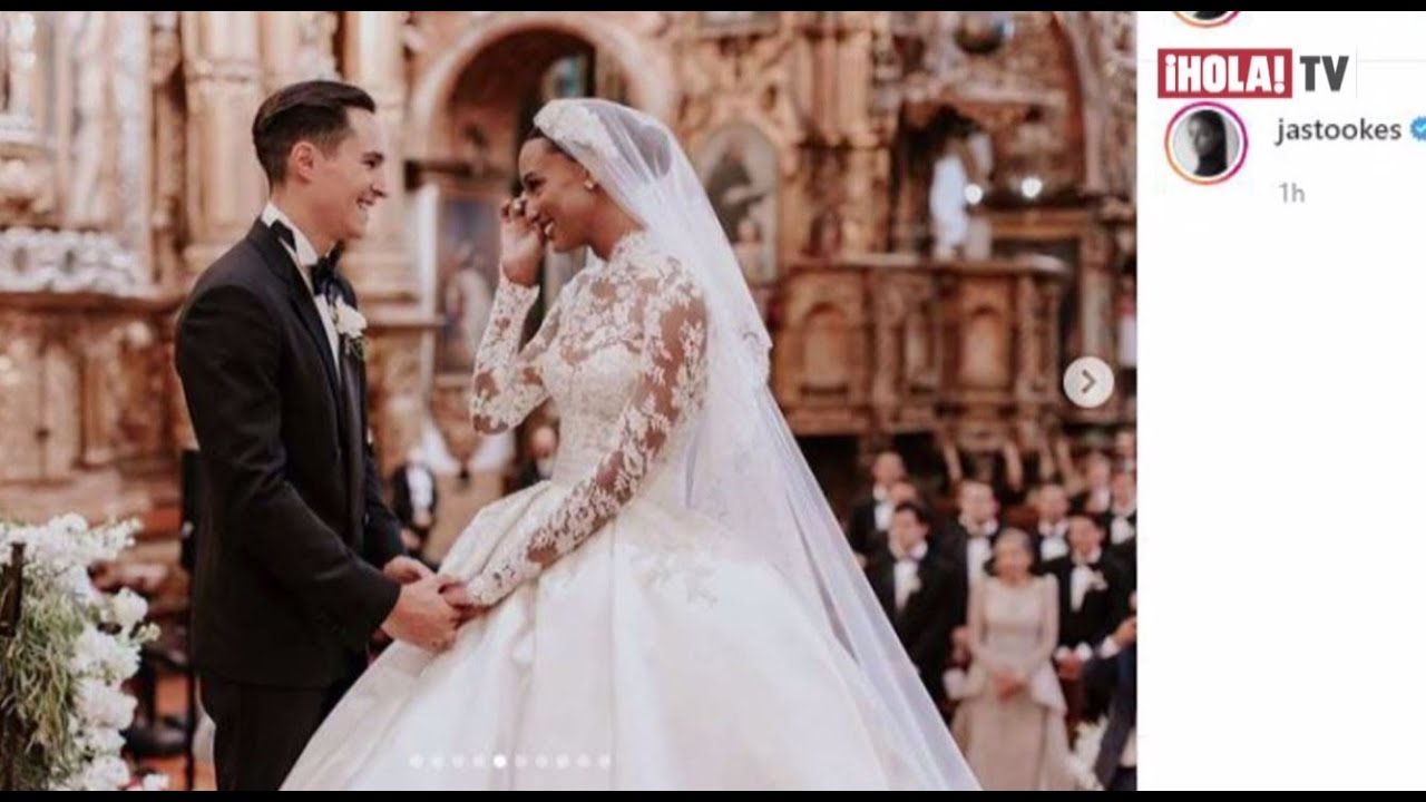 La supermodelo Jasmine Tookes, se casó en Ecuador con un vestido inspirado en Grace Kelly| ¡HOLA! TV