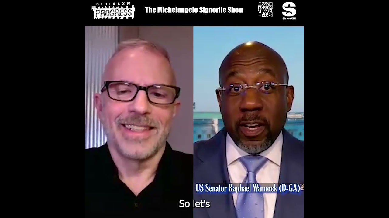 Signorile Live: Senator Raphael Warnock on Trump&rsquo;s threat to &ldquo;nationalize&rdquo; elections