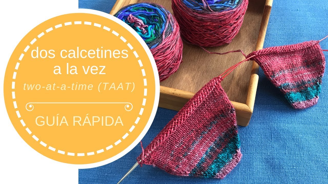 Cómo tejer dos calcetines a la vez – guía rápida