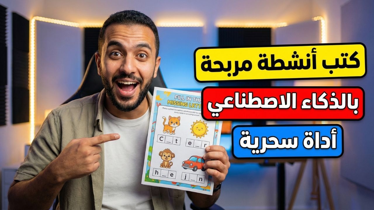أسرار تصميم كتب الأنشطة أمازون كيندل بالذكاء الاصطناعي