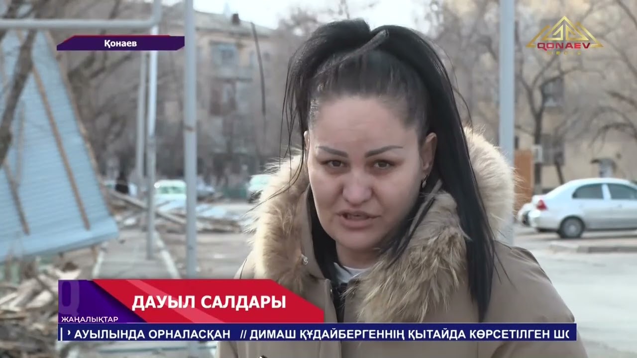 Қонаевта боран соғып, үй шатырларына зақым келді