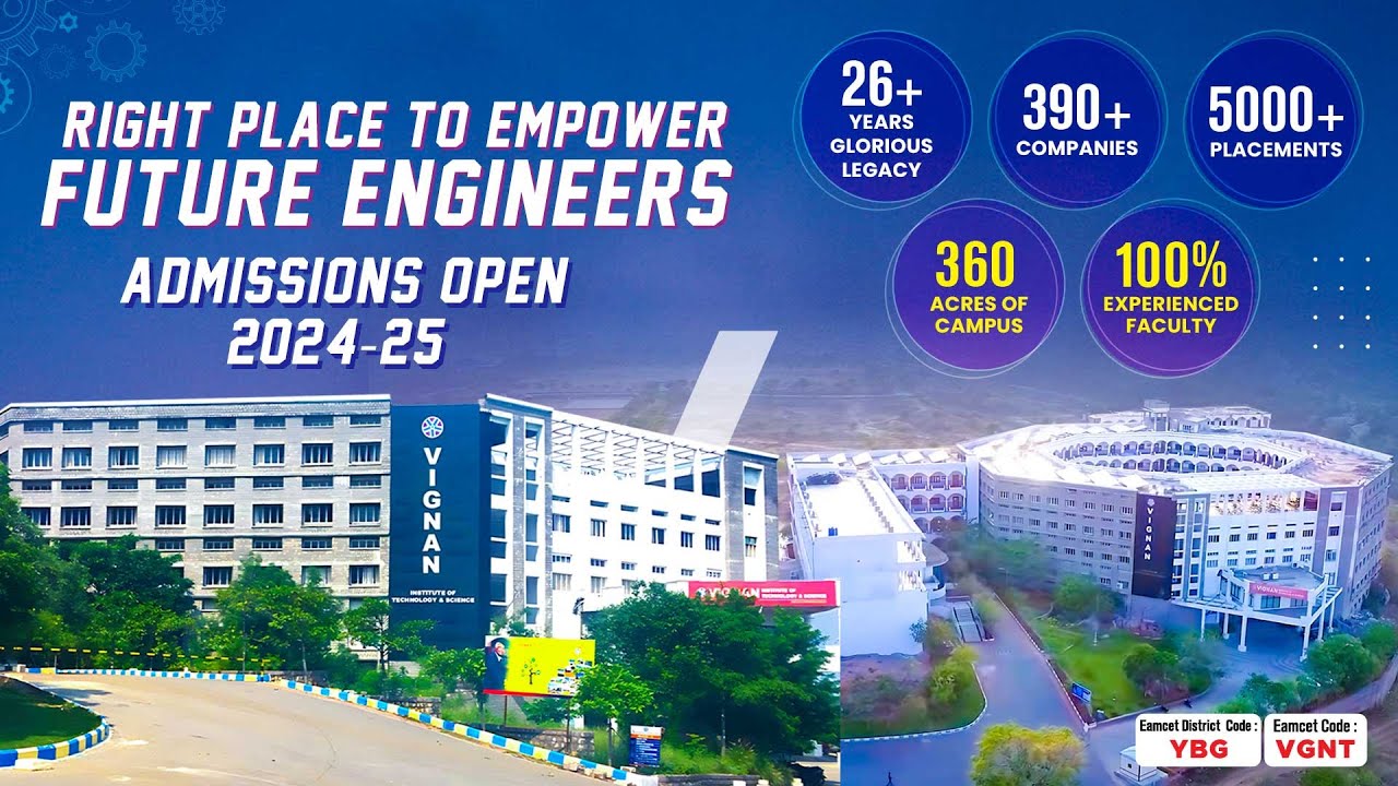 Vignan Institute of Technology and Science, Deshmukhi, Hyderabad - Campus Tour