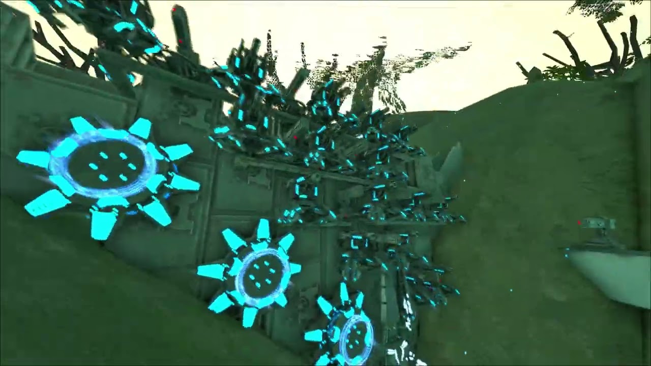 ARK Official Smalltribes Valguero Alpha Tree Base Tour.