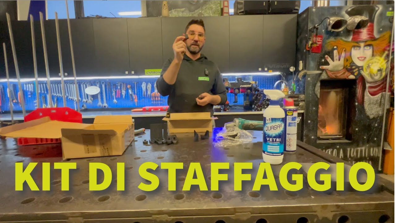 KIT STAFFAGGIO PER RETTIFICA TANGENZIA,E
