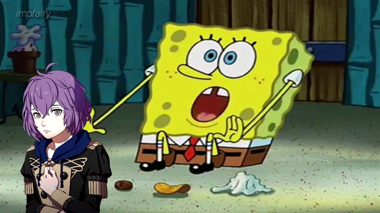 fire emblem three houses characters portrayed by spongebob