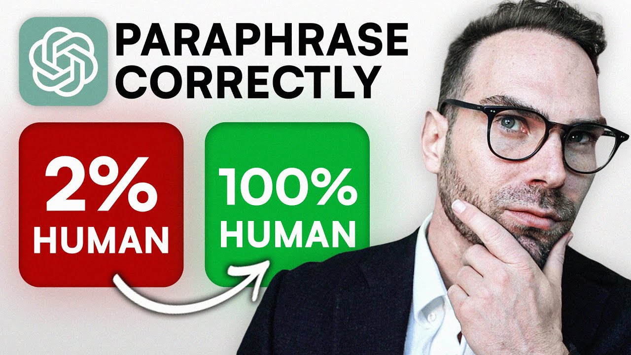 Don't Use Al to Paraphrase Until You Watch This