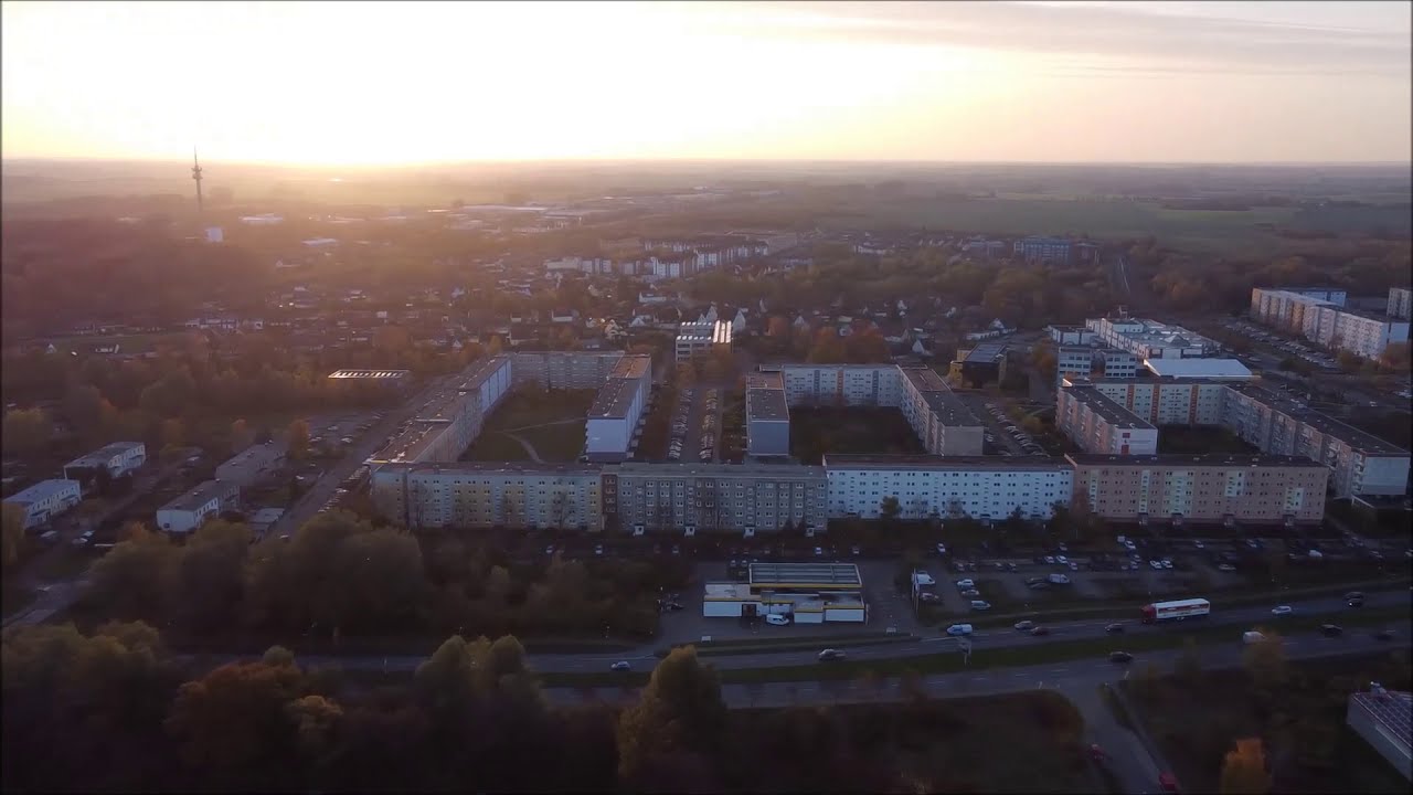 Stralsund - Grünhufe von oben