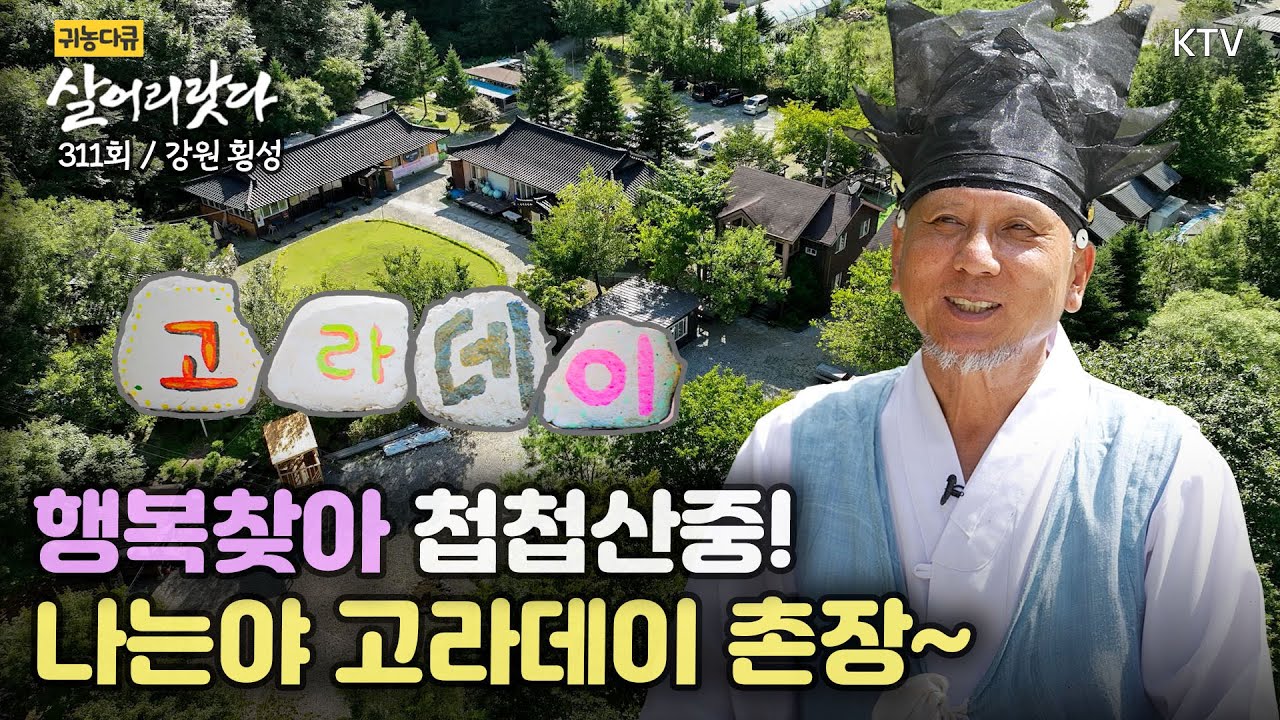 (강원 횡성/311회) 횡성 고라데이 마을을 아시나요? 산골 촌장으로 사는 사연! Koreatv, Korean culture, valley, country life
