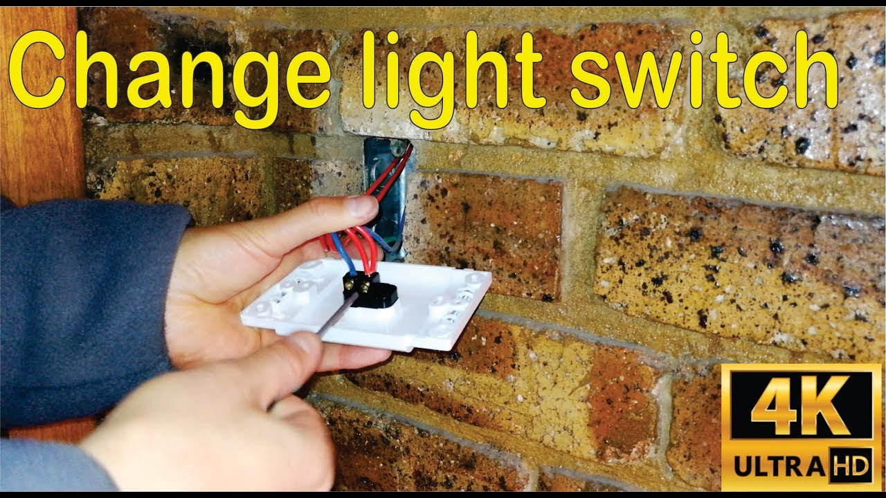 How to change a light switch ( Southern Africa) - step by step