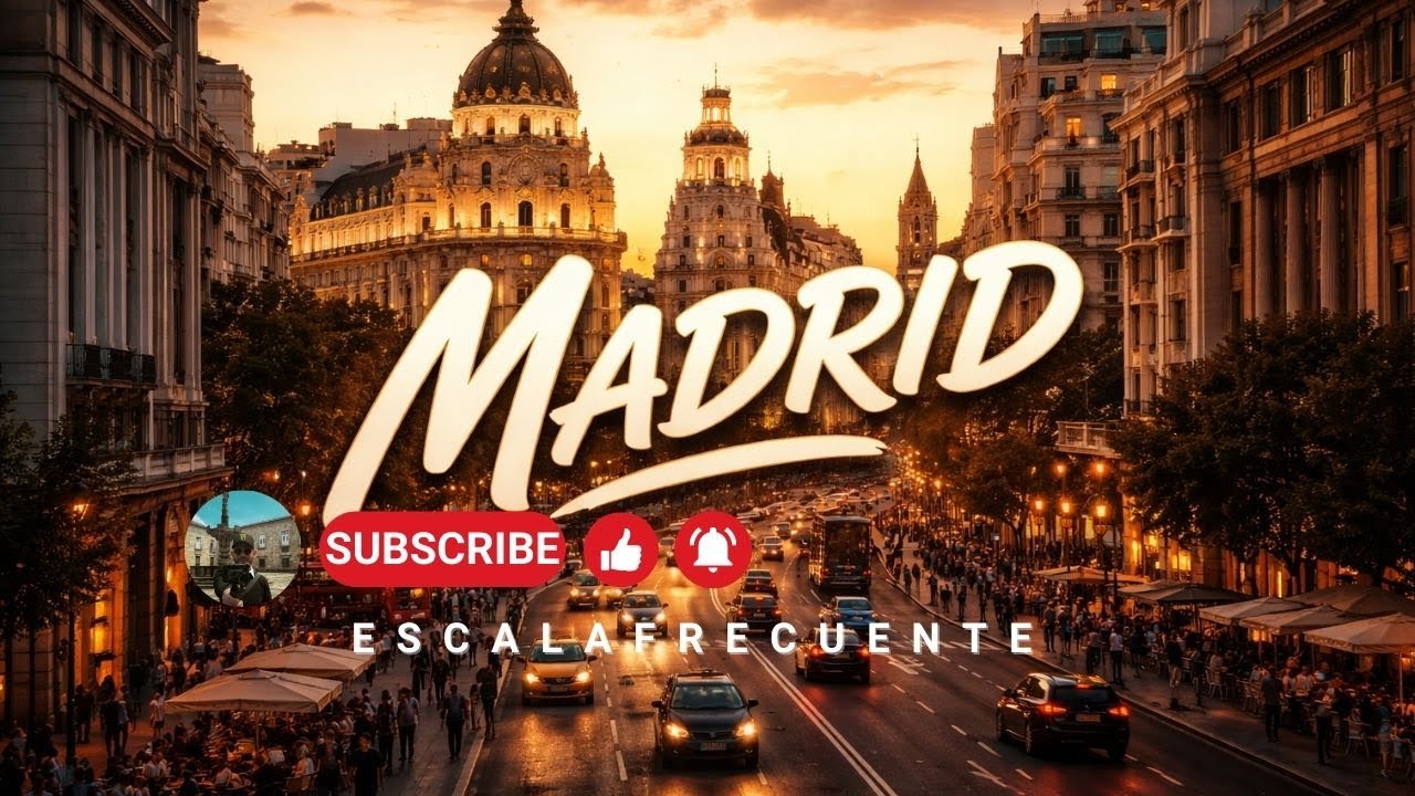 Madrid cinematic travel España - go pro hero 13