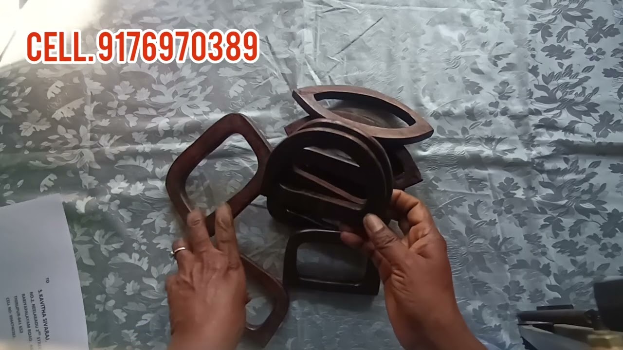 Wooden Handle for used Purpose Basket & Hand bag