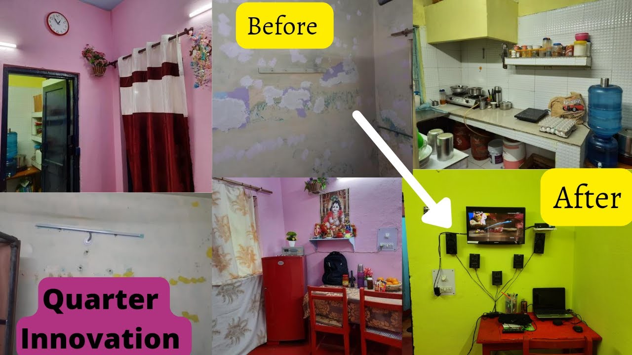 Udhampur வந்தாச்சு வேற quarter மாறிட்டோம்/House innovation/Army quarters 🏘🏘Easu view's