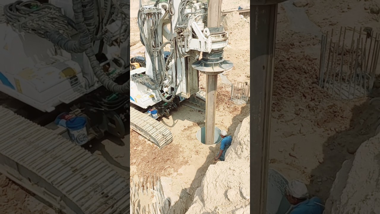 1200 #DIA PILE  WITH SR60 💥💥 #cage #excavator #hitachizaxisbelahjalan #drillingtools #drillmachine