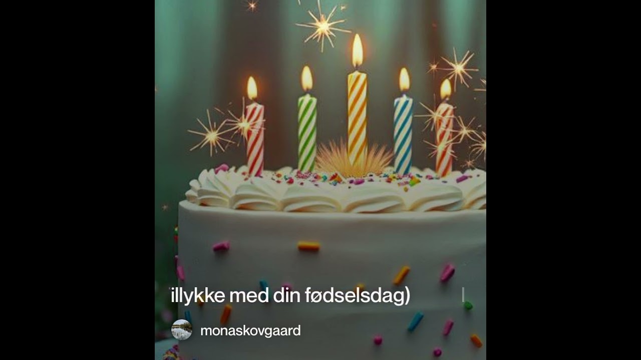 Det er din dag i dag (Tillykke med din f&oslash;dselsdag)