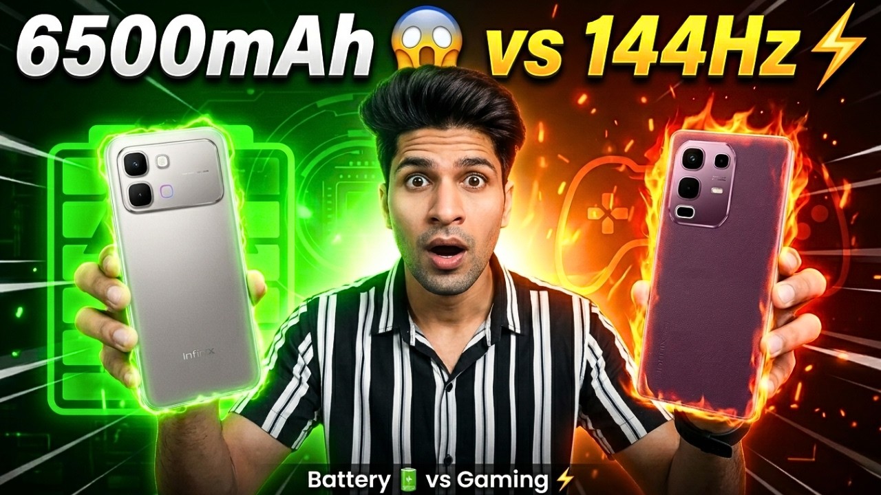 6500mAh vs 144Hz ⚡ Infinix Note Edge 5G vs Note 50S 5G – Best Phone Under 22000?