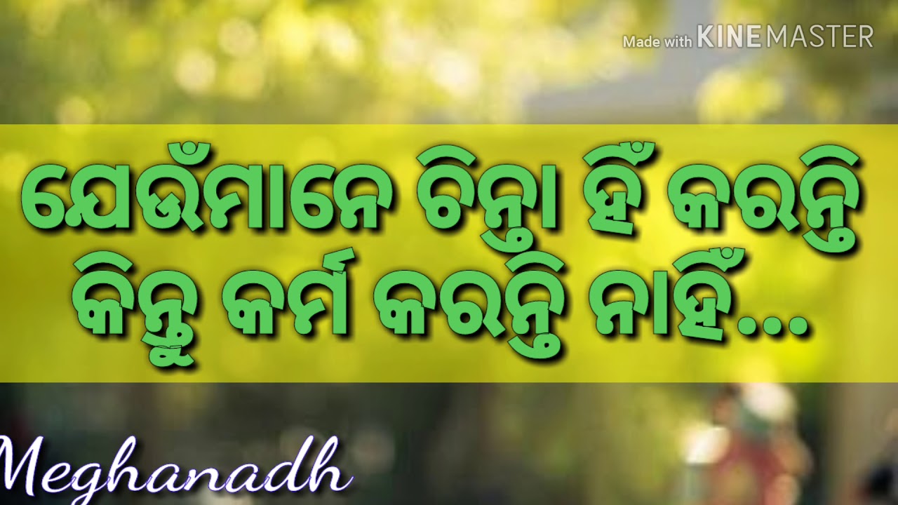 Best Odia Motivation👍👍👍Status for Life || Motivation Status || #MeghaCreations