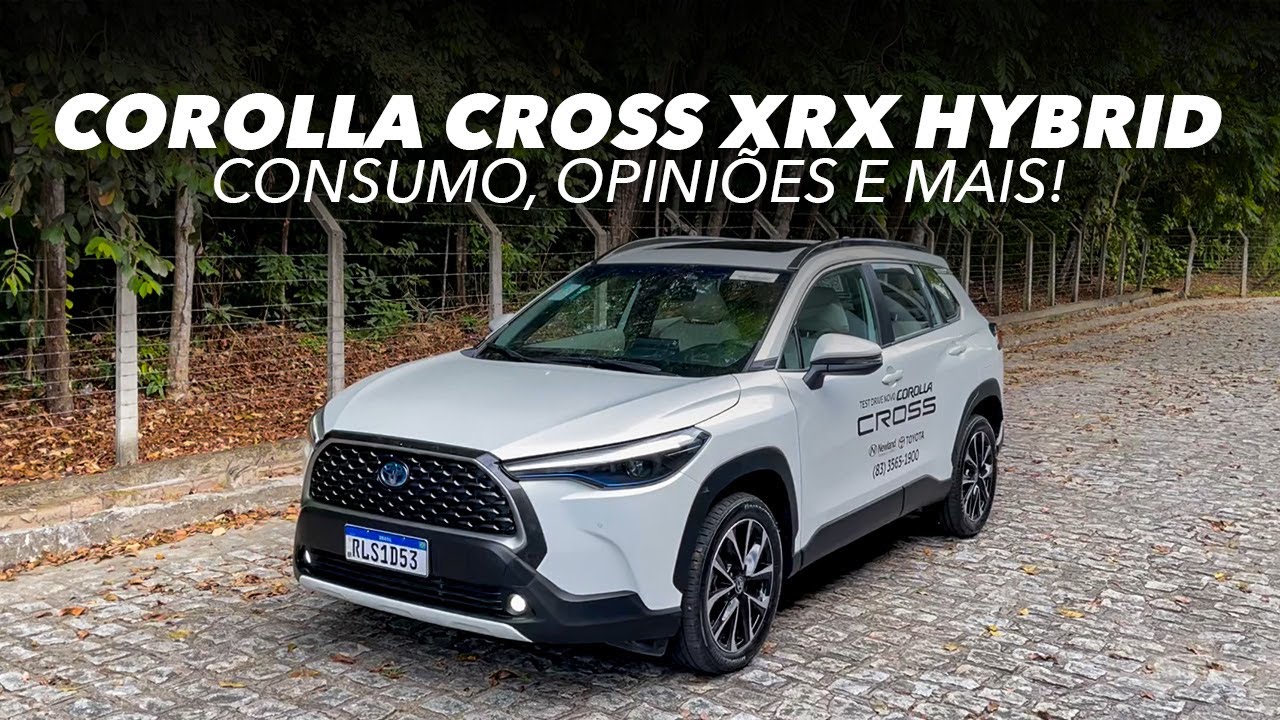 Toyota Corolla Cross XRX Hybrid na cidade a na estrada!