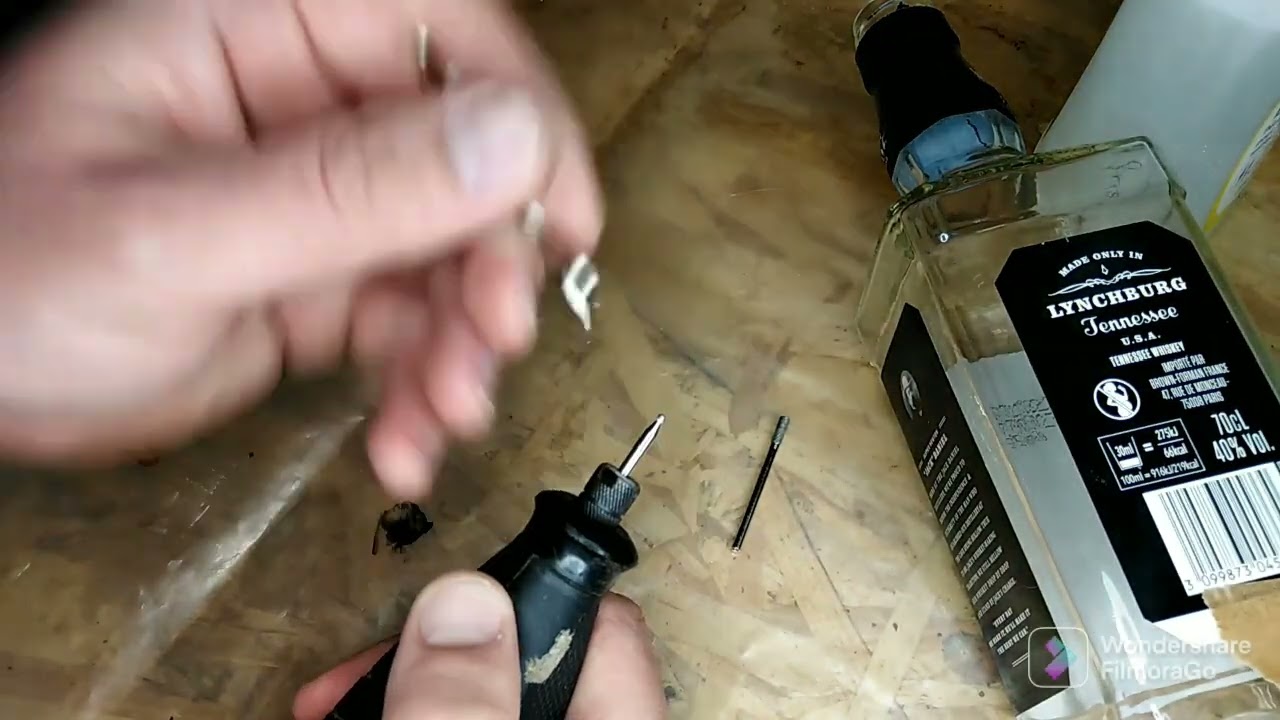 Percer du verre proprement !