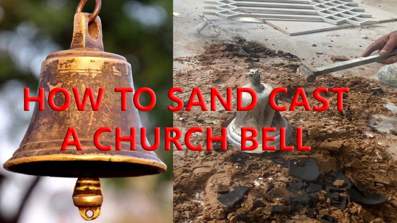 Sand Casting |Church Bell | #cars #spareparts #aluminium