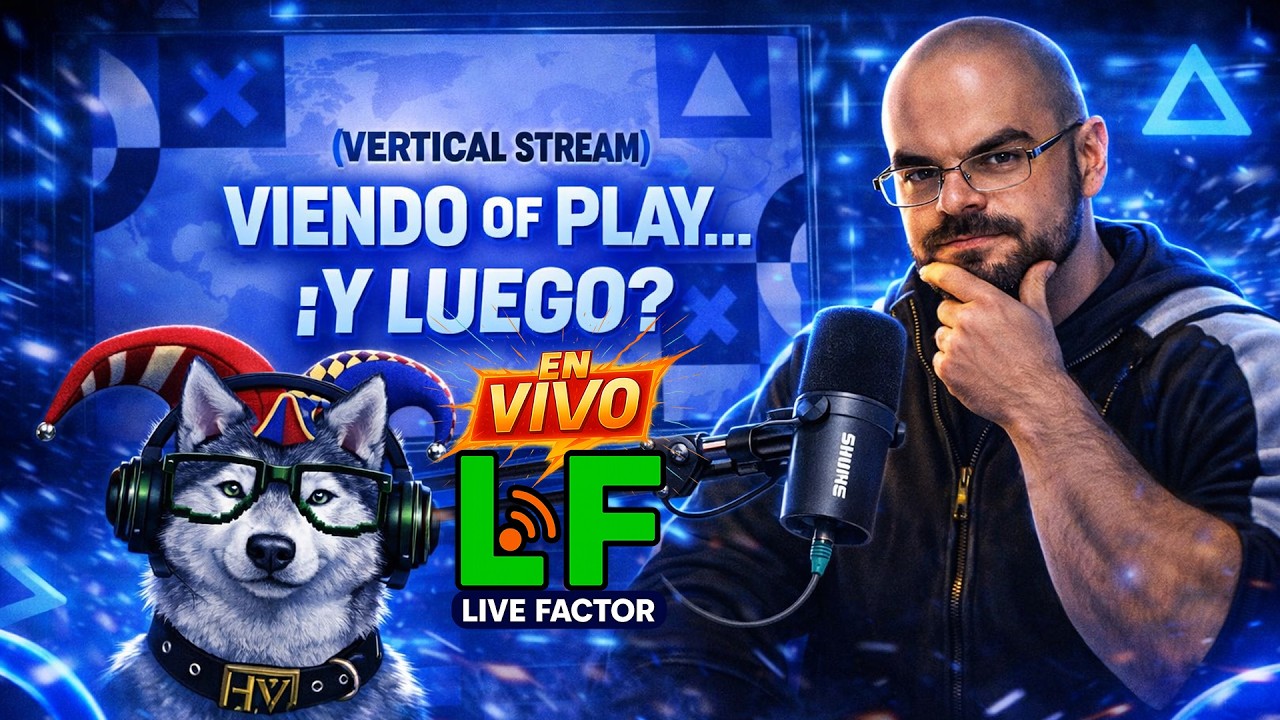 🔴¡EN VIVO! (VERTICAL STREAM) VIENDO STATE OF PLAY con el perro manquito… ¿Y luego qué?