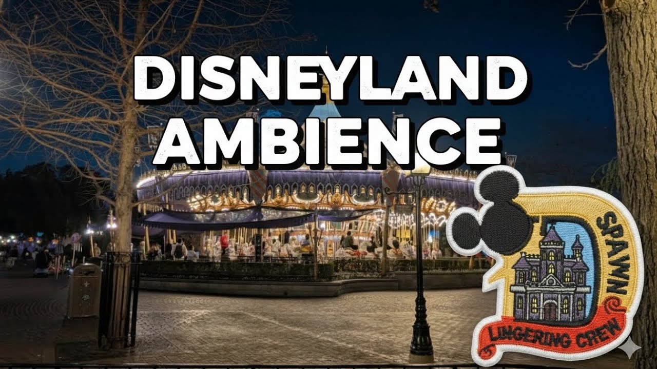 Disneyland Fantasyland Carousel Ambience | Relaxing Theme Park Sounds
