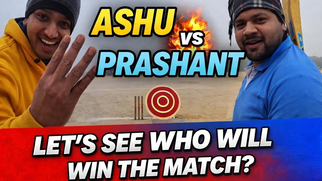 Ashu vs Prashant 😱 | One Match, One Winner | Must Watch🏏🏏🏏.    