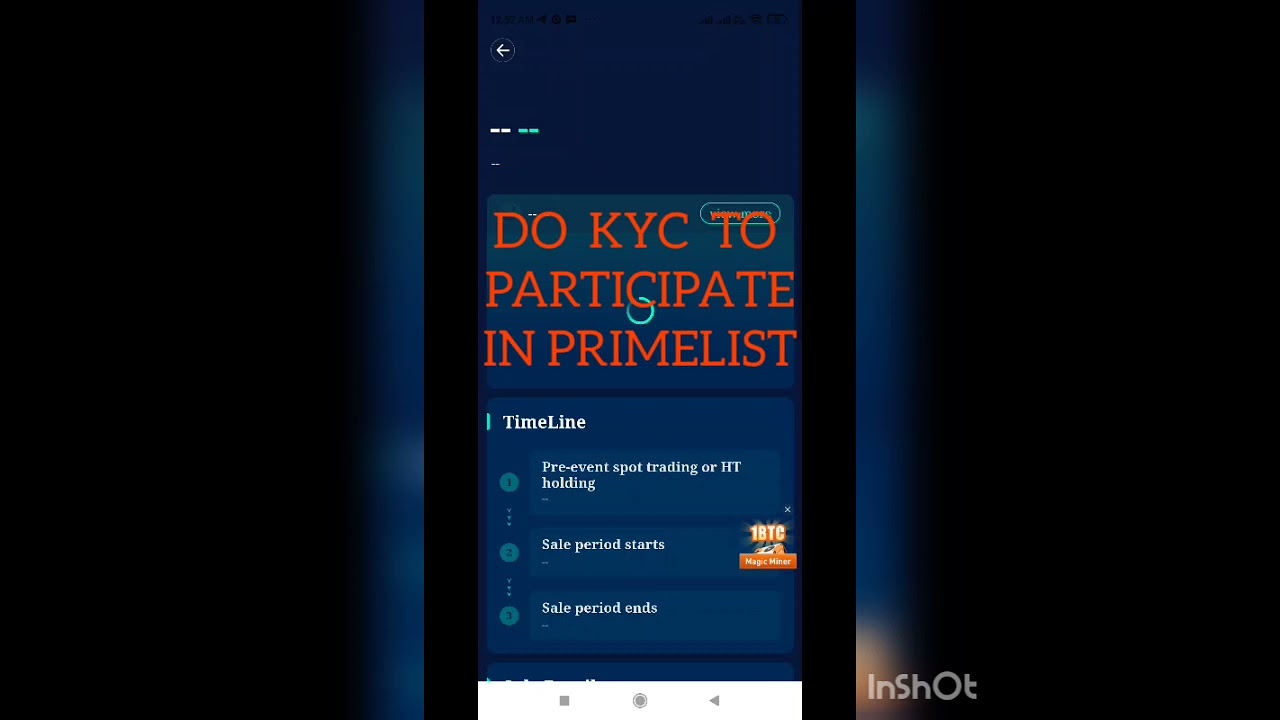 How to Participate in Huobi Primelist.