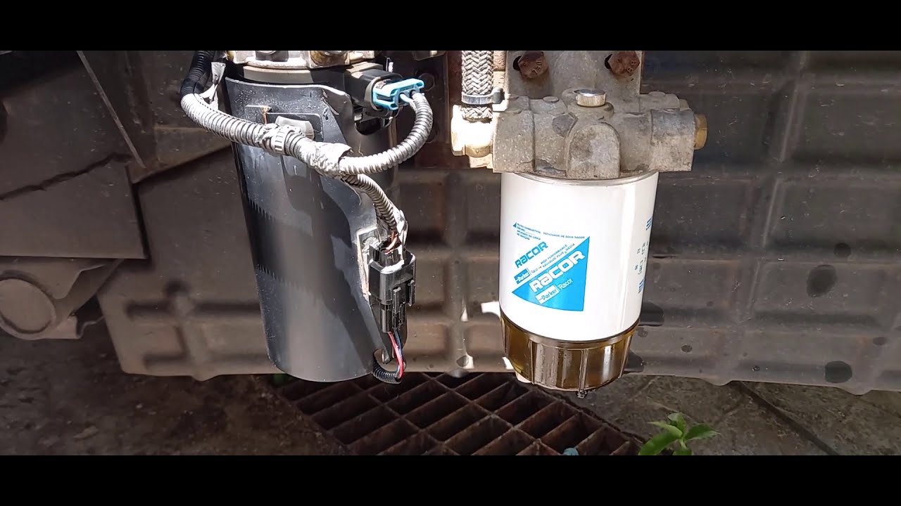 Troca do filtro de combustível Diesel HR e Sprinter