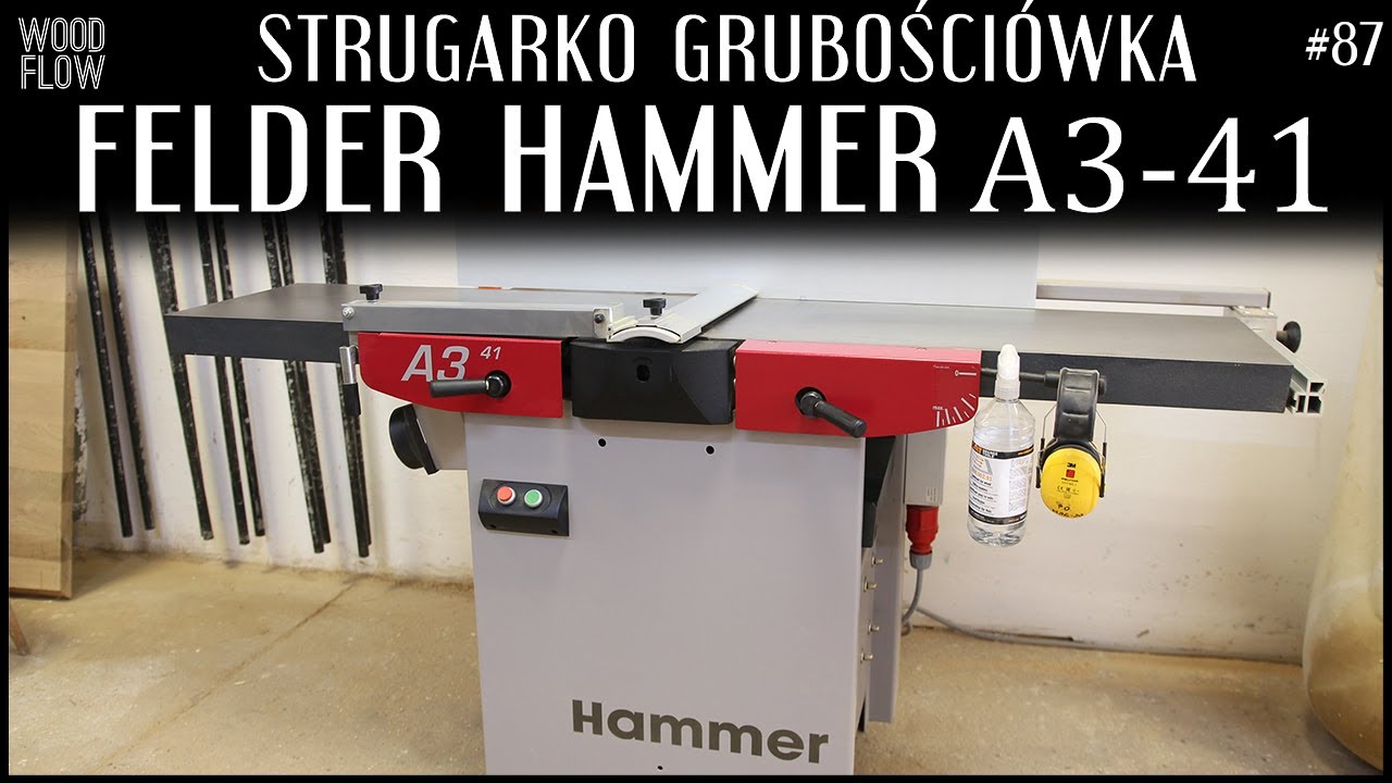 Hammer A3-41 | Prezentacja maszyny | Ile kosztuje | Silent Power | Felder