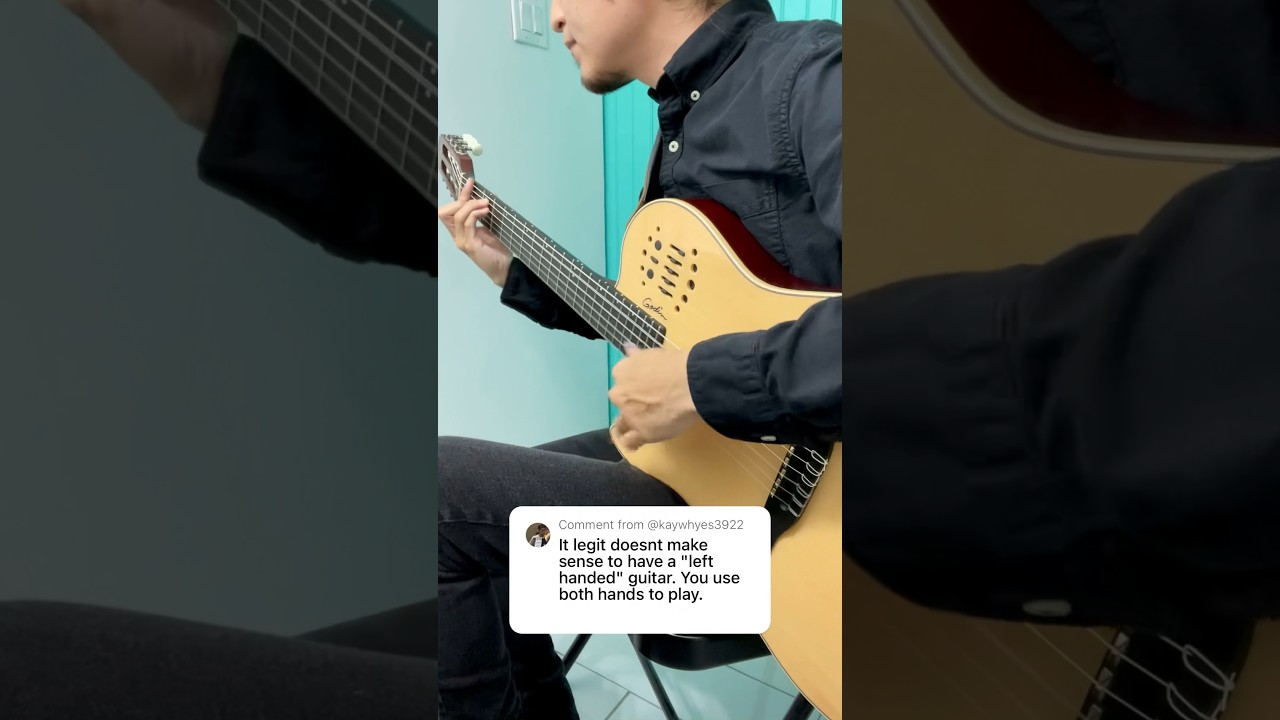 Left-Handed Guitar Practice