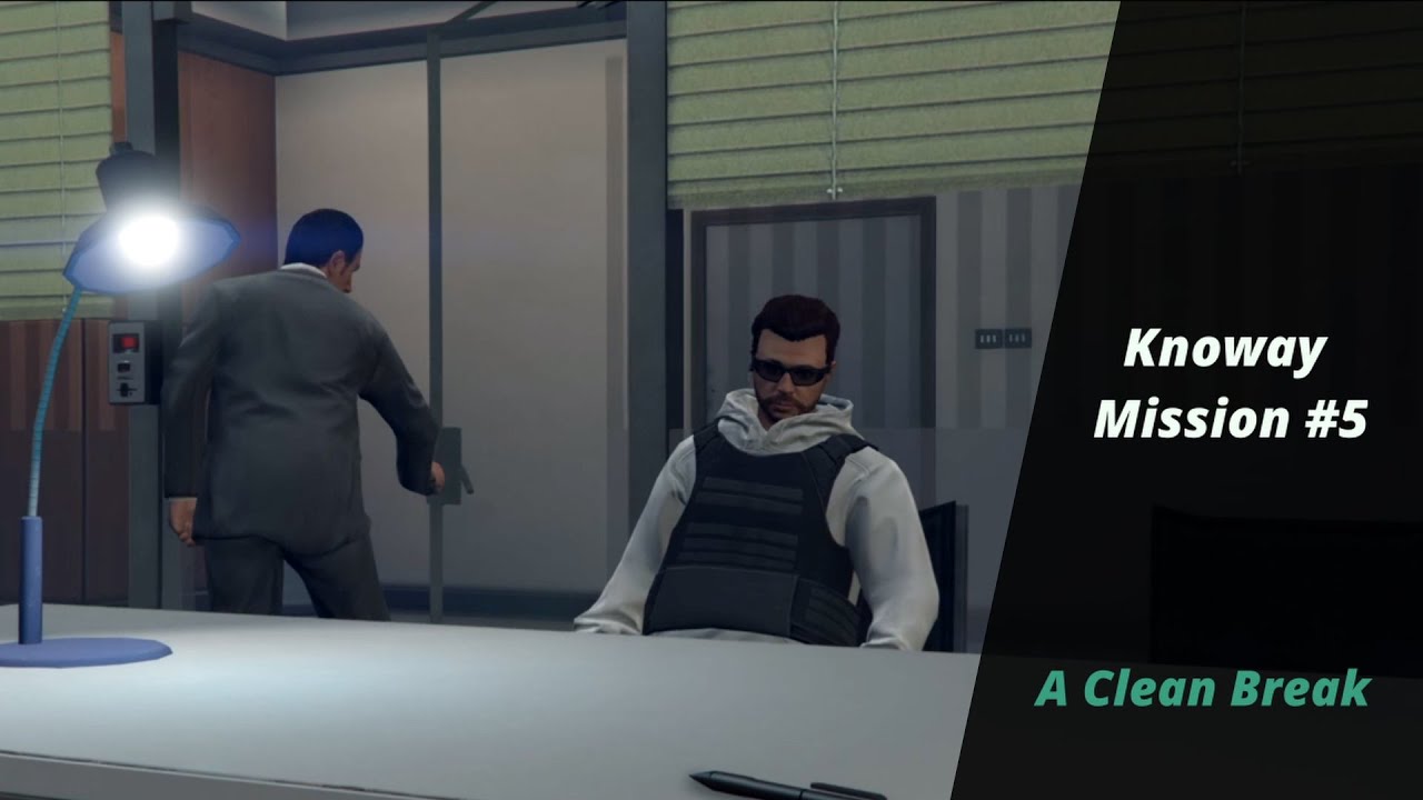 GTA Online - Knoway Mission #5 - A Clean Break [Solo]