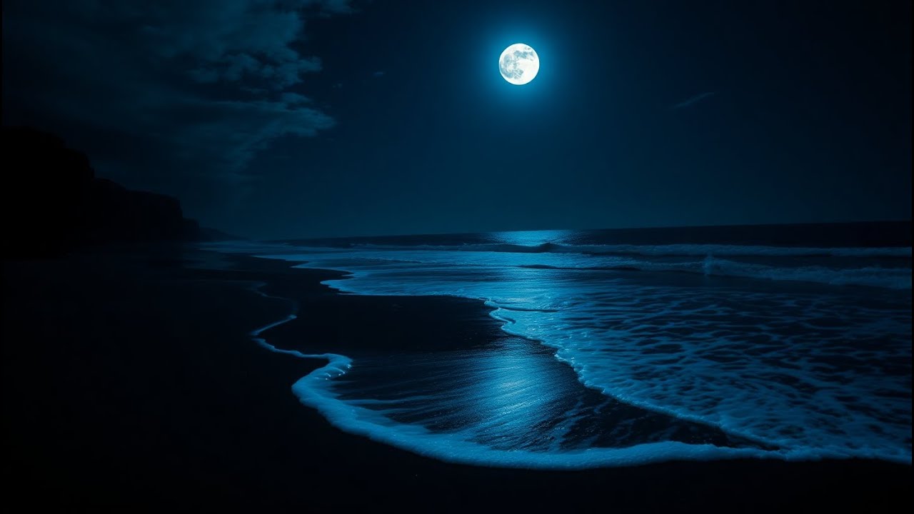 Sleep Better and Deeper with Ocean Waves for Stress Relief and Nonstop Relaxation