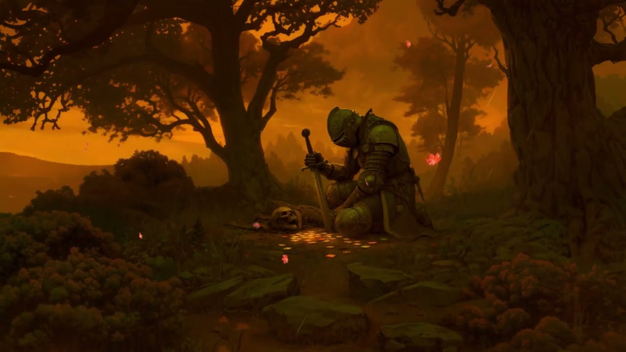 The Fallen Hero Knight 4K Live Wallpaper